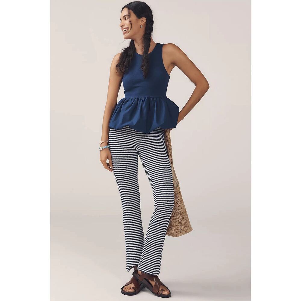 Maeve Bubble Peplum Tank XXS